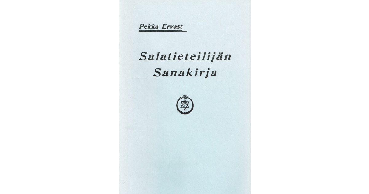 Salatieteilijän sanakirja | Kristosofia, kirjakauppa