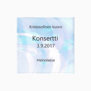 Konsertti 3.9.2017